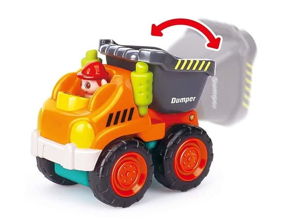 Entreprenørbil Bulldozer Kran Dumpster ZA2343