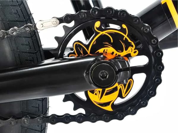 Roer BMX Total Killabee 20" | Sort Orange