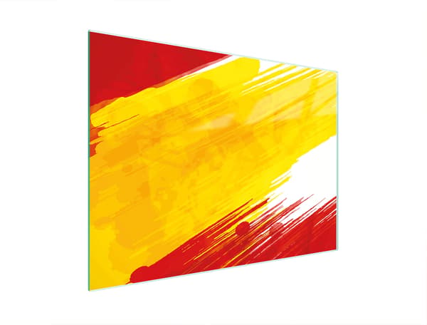 SKÄRBRÄDA I GLAS 30x22 FÄRG