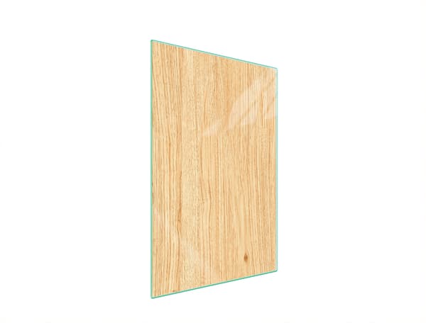 GLAS SKÆREBRÆT 35x52 TRÆ