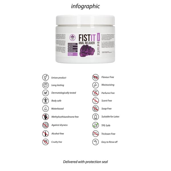 Fist It by Shots Afslappende Anal Smøremiddel 500 ml