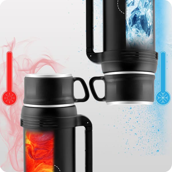 Vakuumtermokande 1500 ml BD-781 sort