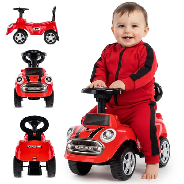 Autontyöntölaite GO GO Fassion punainen