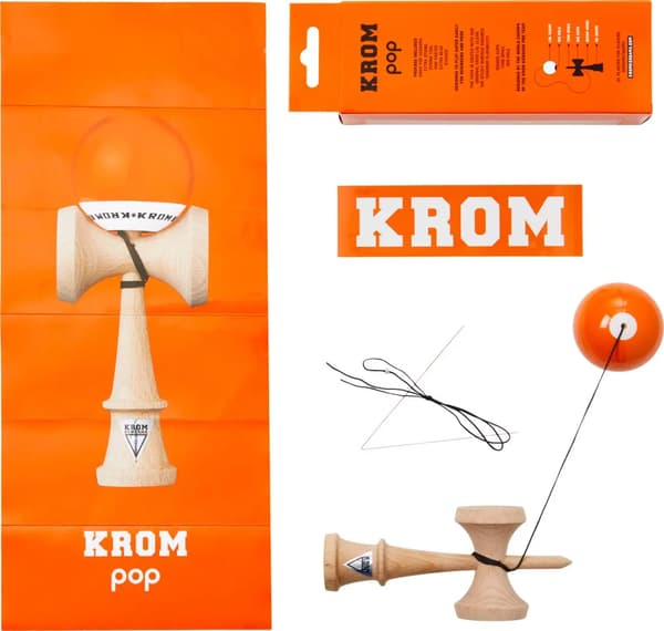 KROM Kendama POP LOL | Orange