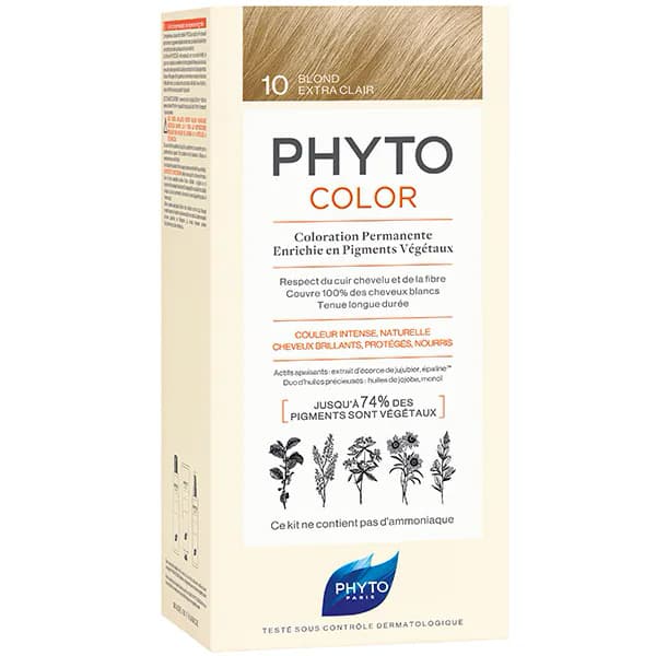 Phyto hårfarver 10 ekstra lys blond