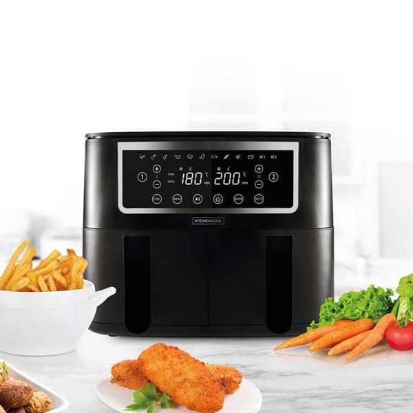 Kitchencook AIRMED8 dobbelt airfryer