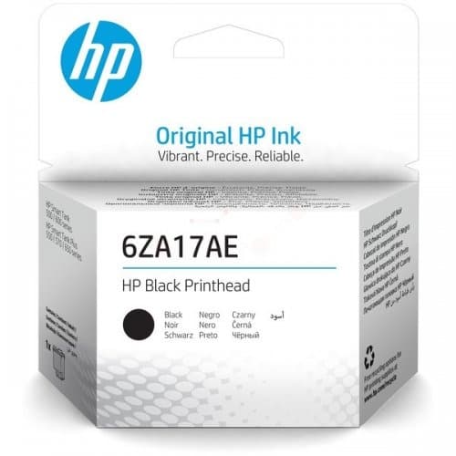 HP 6ZA17AE blækprinthoved, sort