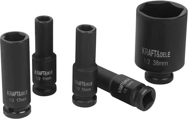 1/2" Krafthylsor 20 delar | Kraft&Dele