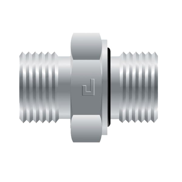 Suora hydrauliikkaliitin GA G1/8" x G1/8" 22,5 mm