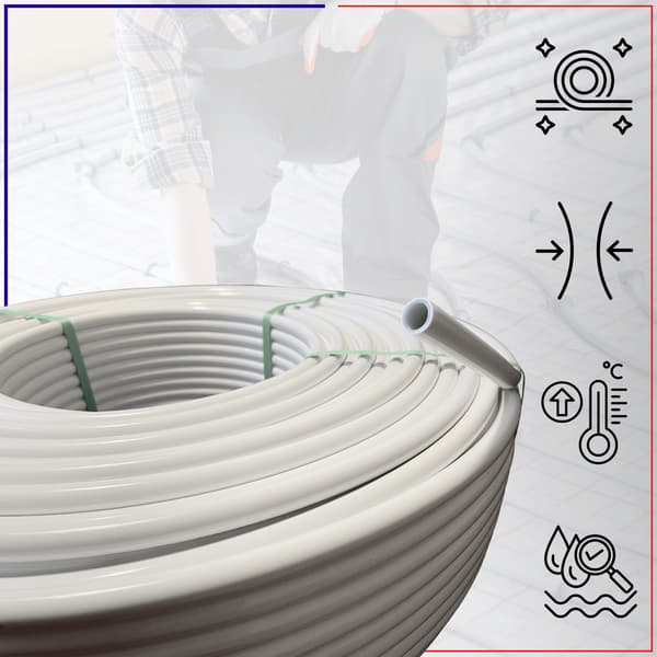 PEX-RØR 16 mm til gulvvarme - PEX/Al/PE 16/2 - Køb pr. meter