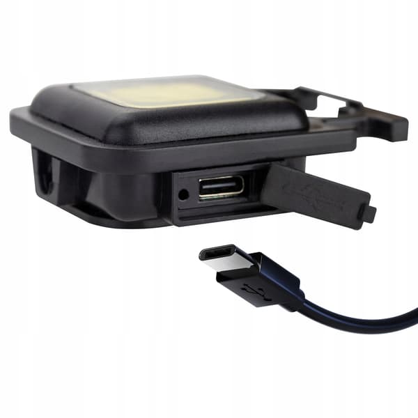 Kraftfull mini LED-lommelygte nøglering magnetåbner holder stativ