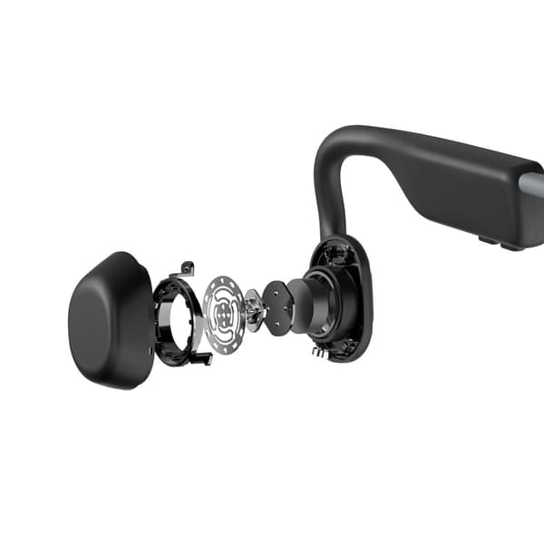 Shokz OpenMove grå hörlurar
