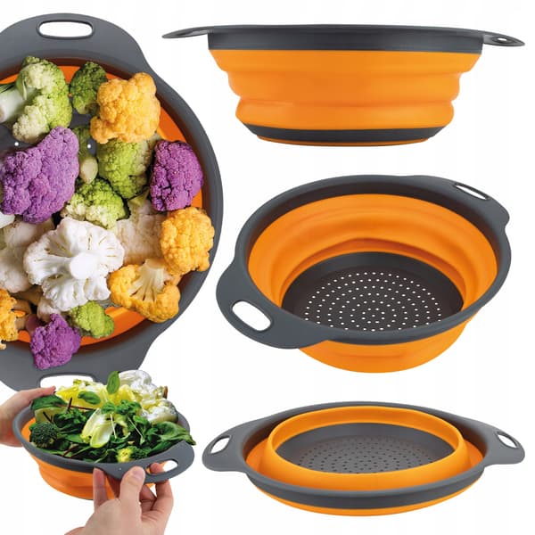 STOR HOPPVÄNGBAR SILIKONDURKSLAG 24 cm Vergionic