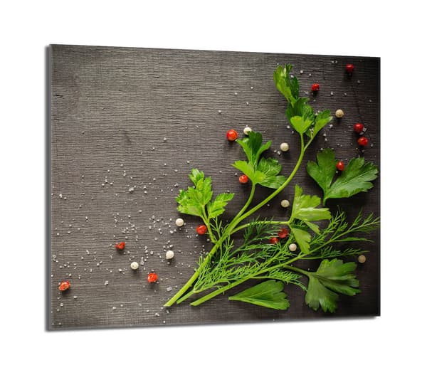Glasskydd för spishäll 60x52 Pepper
