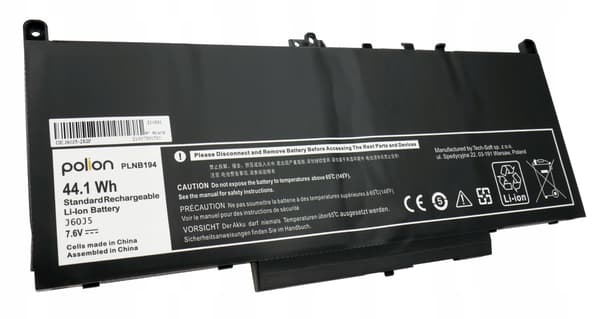 Laptop-batteri til DELL J60J5 Latitude E7260 E7270 E7470 5800mAh