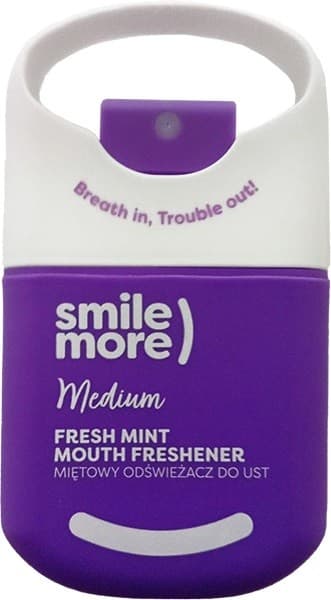 HISKIN Smile More Medium Mint Munfräschare 20 ml