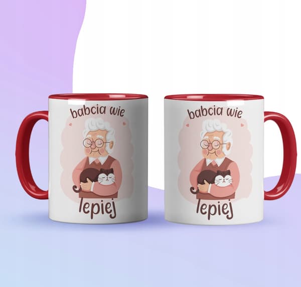 GAVE TIL BEDSTEFØRDERS DAG KRUS BEDSTEMOR KENDER DE BEDSTE KVALITETSFARVER