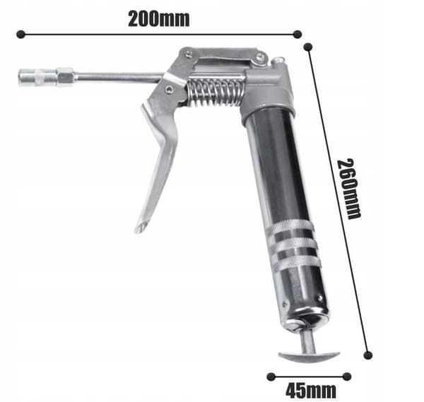 Håndfedtpistol 120g