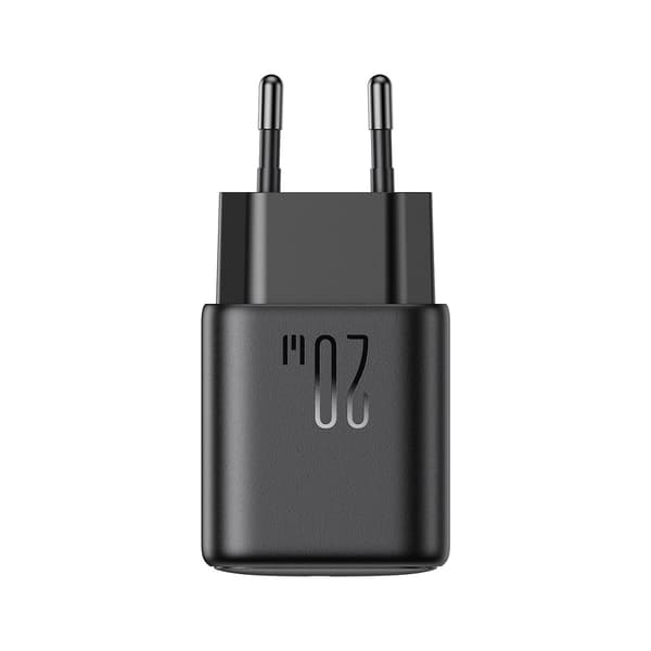 USB-C PD QC 20W seinälaturi - musta