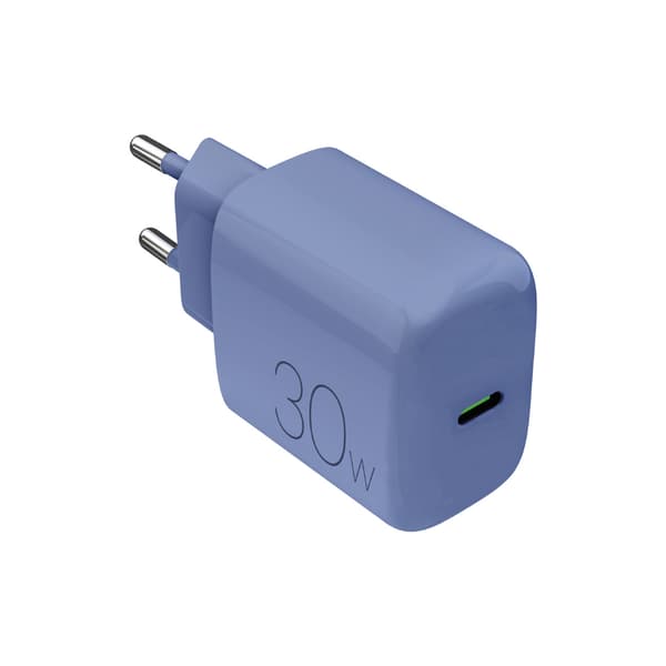 USB-C Pro Lite 30W Seinälaturi - Sininen
