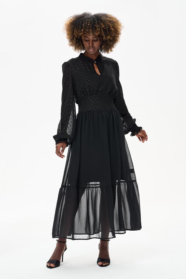 Merry Black Dress 36