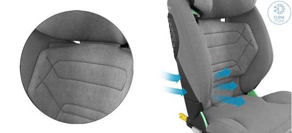 Maxi-Cosi RodiFix Pro 2 bilbarnstol 15-36 kg Authentic Graphite