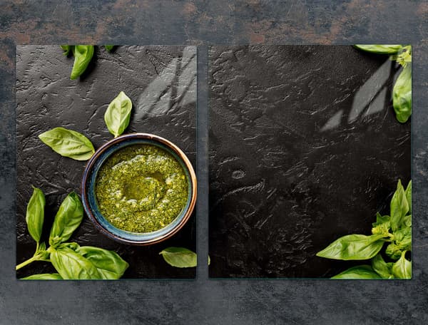 GLASBESKYTTELSESPLADE TIL KOMFUR 85x52 BASIL