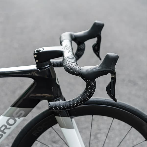Perforerad silikon cykelstyrtejp - grön