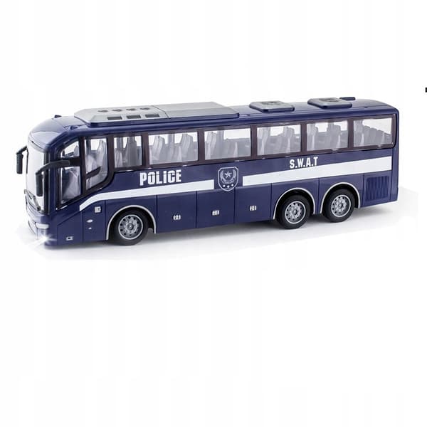 Fjärrstyrd polisbuss QH866-4