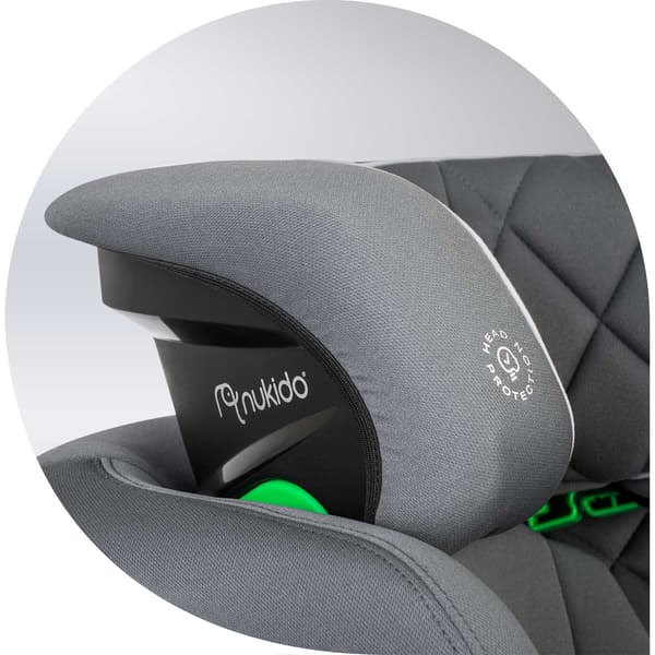 Nukido Louis turvaistuin harmaa 15-36 kg ISOFIX