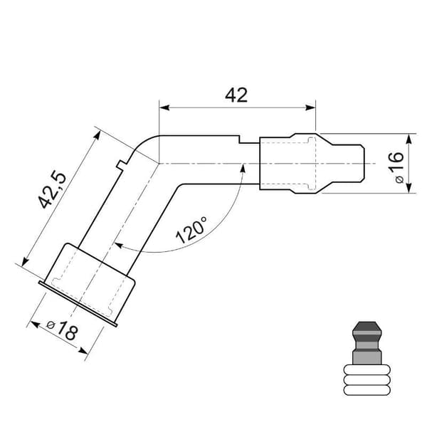 NGK Tændrør VF05EGAK (kode 92755) YBX