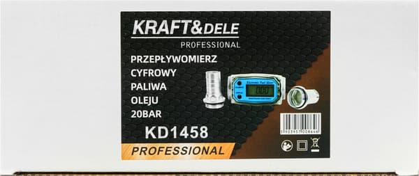 Modern 20 BAR digital flödesmätare | Kraft&Dele