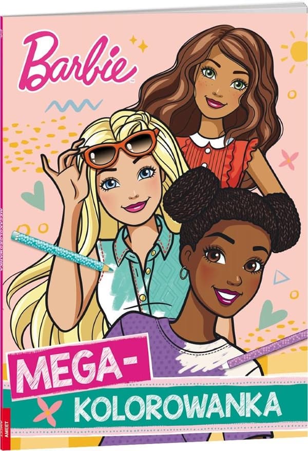 Barbie Mega -värityskirja