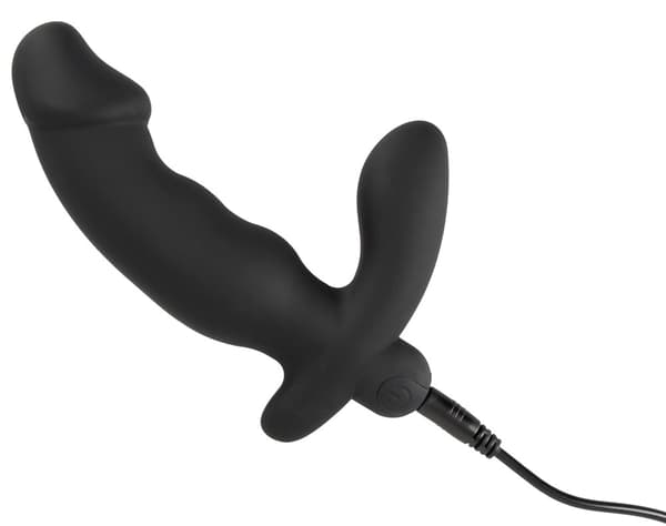 ANOS Silikone Prostata Vibrator 14 CM Sort