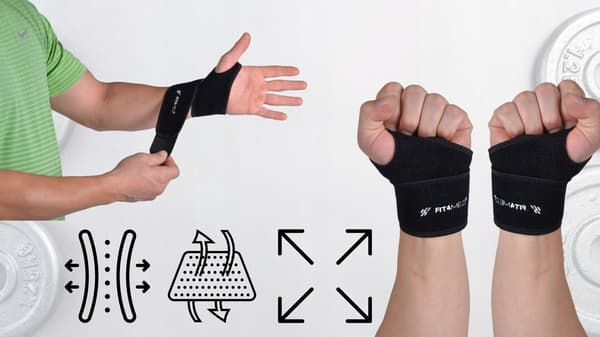 Fit4Med 2x handledsstöd stabilisatorer