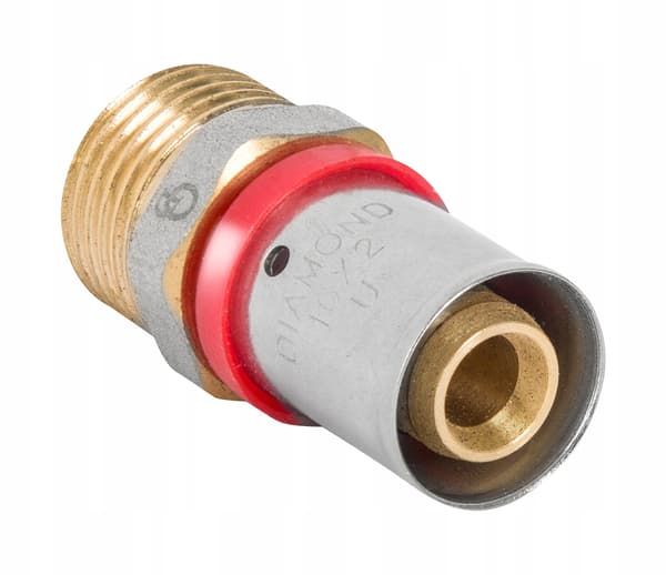 PEX-nippel 20x1 MZ kompressionssamling