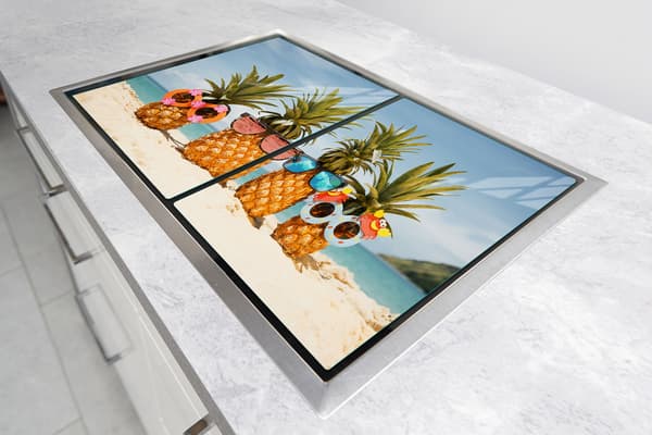 LASINEN SUOJALEVY LIEDELLE 85x52 ANANAS