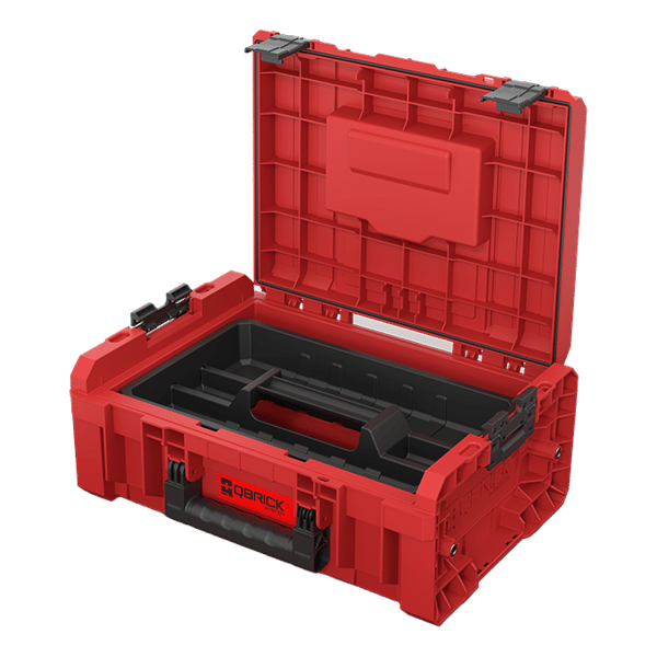 QBRICK SYSTEM PRO TechnicianCase2.0 RedUltraHDSpecialdesignet kuffertboks 12l