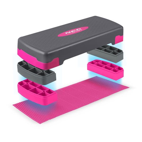 Øvelse trin 3 niveauer NS-400 pink