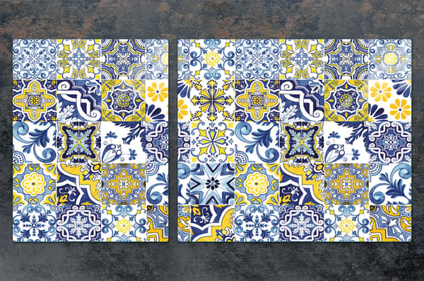 GLASTALLA OCH SKÄRBRÄDA 100x52 MOSAIK