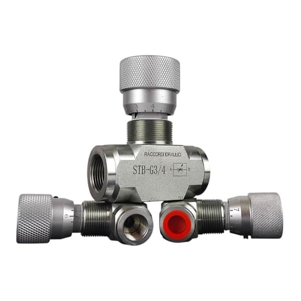 Strypventil VRFB/STB 90° 3/4" 280 bar 80 l/min