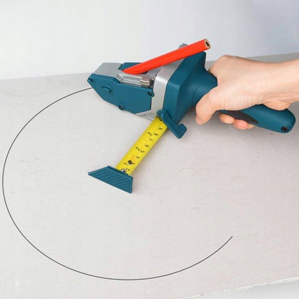 Falon-Tech gipskniv med måttband 5 m och 6 blad