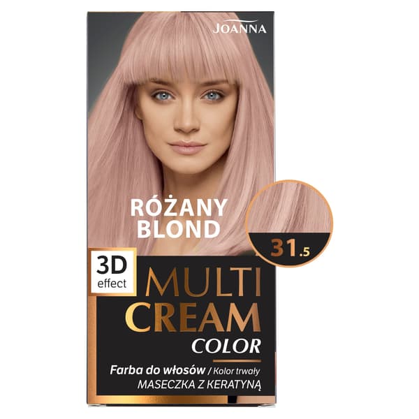 JOANNA MULTI CREAM Hårfarve 31.5 Rose Blond