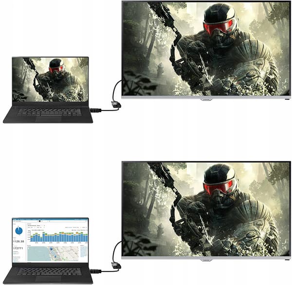 HDMI TILL VGA DSUB-ADAPTER 1080p