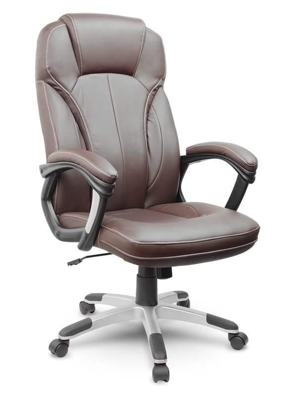 Sofotel EG-222 kontorstol i brun læder