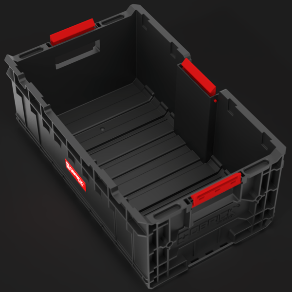 QBRICK SYSTEM ONE BOX 2.0 stor verktygslåda korgbehållare 35l