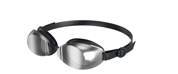 Speedo JET 2.0 SPEJLBRILLER AU SORT/SØLV
