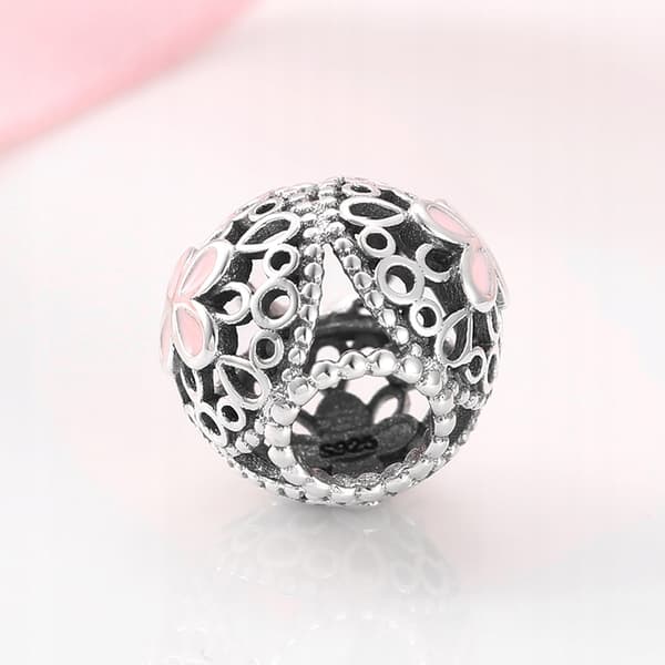 Charms til Pandora ÅBEN BLOMST Sølv S925 MODA TRUSKY