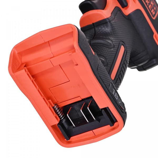 Ledningsfri boremaskine 18V BDCDC18B Black Decker med 2 batterier og oplader