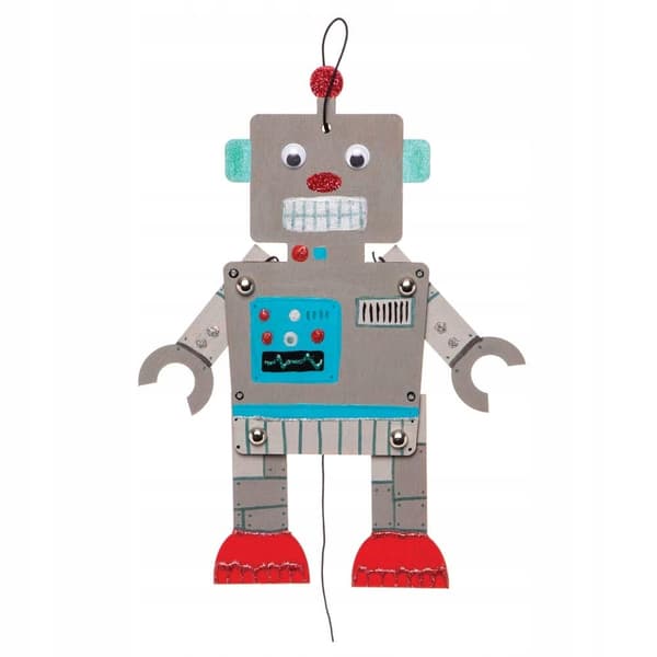 Baker Ross puiset robottihahmot 4 kpl